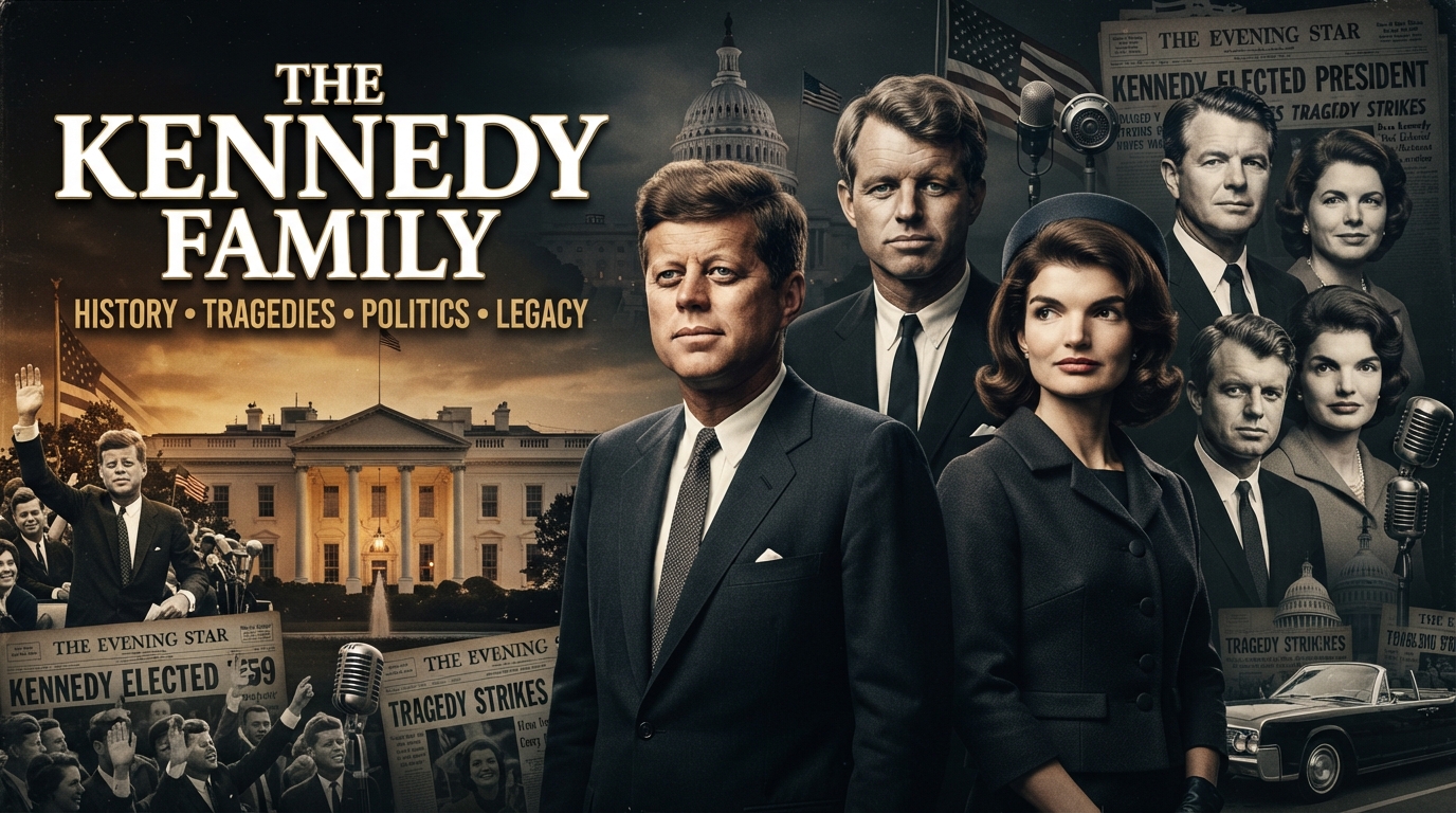 The Kennedy Family: History, Tragedies, Politics, and Legacy